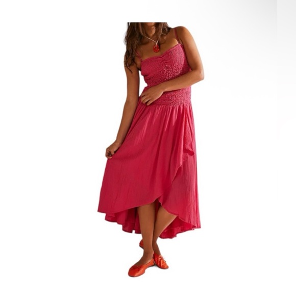 Free People Dresses & Skirts - NWT Free People Sparkling Moment Drop Waist Midi Dress
